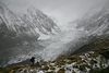 ancat > jono hikes up the 10 hour slog to gardnier hut in a snow shower