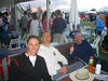 ancat > jono, grant and mark killing time in the BHP tent