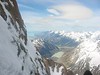 ancat > looking down the hooker valley on the south face of mt cook...one of the few pics we took on our climb of wet dreams-white dreams