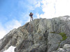 ancat > abseiling down pudding rock on the walk back to mt cook village