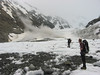 ancat > a massive rock and ice avalanche just missed us on our walk back to mt cook village and was apparently triggered by an earthquake