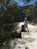 ancat > Gayle stops to admire the scenery