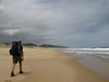 ancat > Andrew power walks towards Petrel Point