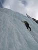 ancat > Mark smashing his way up Guiness Stout WI4+.