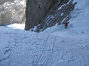 ancat > Now theres a guy wearing an orange down jacket following me up Polar Circus WI5.