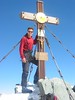 ancat > The summit of the Grossglockner.  I think I need some more fashionable mountaineering clothes.