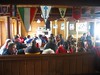 ancat > Lucknerhutte is about a 30min descent from the summit of the Grossglockner.  Plenty of alcohol and cigarettes available here to celebrate your summit victory.