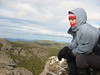 ancat > chilling on the summit...literally