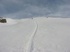 ancat > glissading down mt bogong.