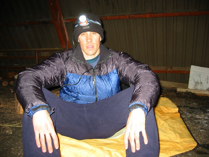 ancat > warm and cosy inside diamantina hut