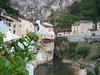 ancat > the town of presles is wedged in a gorge