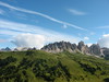ancat > our first and best day in the dolomites near the sella group of mountains